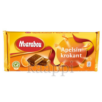 Молочный шоколад Marabou Apelsin Krokant