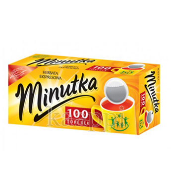 Черный чай Minutka 100 пак.