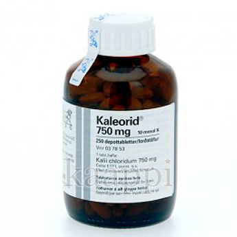 Витамины Kaleorid 750 мл. 100 таб.