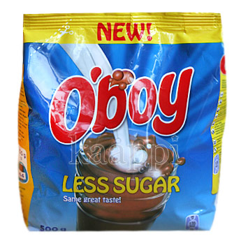 Какао o'boy Less Sugar мягкая упаковка