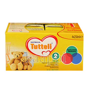 Молочная смесь Tutteli Nutricia (жидкая, 4*250мл) с 6 месяцев