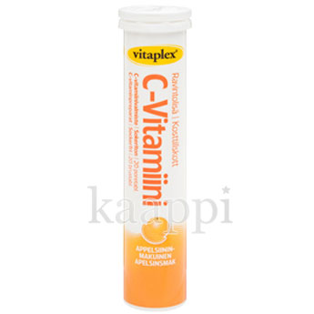 Витамин - С Vitaplex (со вкусом апельсина) 20 шипучих таблеток
