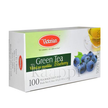 Зеленый чай Victorian с черникой 100пак.
