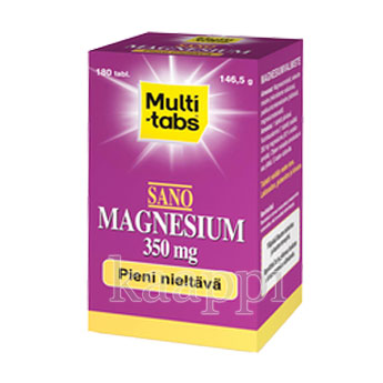 Препарат магния Multi-tabs sano magnesium 350g 180табл