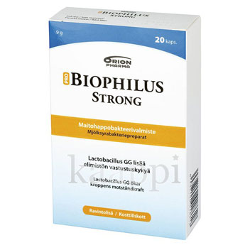 Молочнокислые бактерии Biophilus Strong 20табл