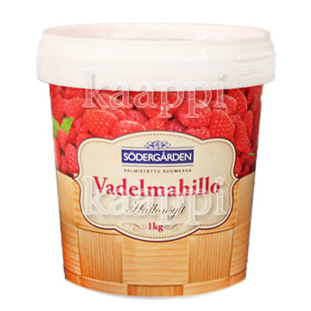 Варенье Sodergarden Vadelmahillo малиновый 1кг