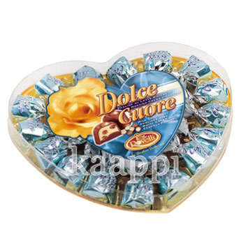 Шоколадные конфеты Rovelli Dolce cuore (сердце) 130г
