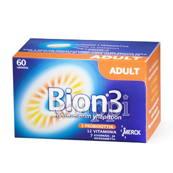 Мультивитамины Bion 3 Adult 60табл