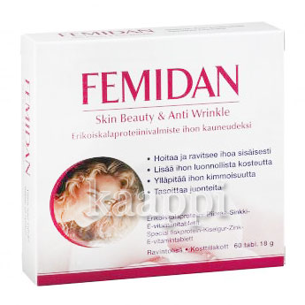 Препарат Femidan Skin beauty & Anti-wrinkle молодость кожи 60табл