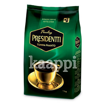 Кофе в зернах Presidentti Papu Tumma 1кг