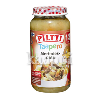 Детское питание Piltti Merimiespata картофель, морковь, говядина 200г