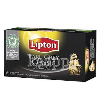 Чай черный Lipton Earl grey classic 50пак