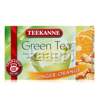 Зеленый чай Teekanne Green Tea Ginger-Orange  20x1,75г