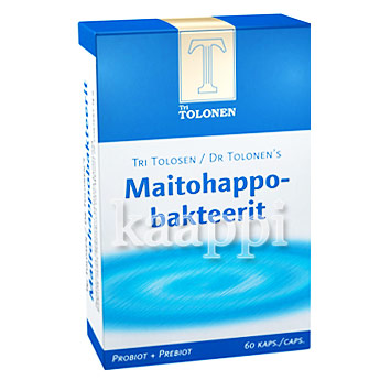 Молочнокислые бактерии Maitohappo-bakteeri 60капс