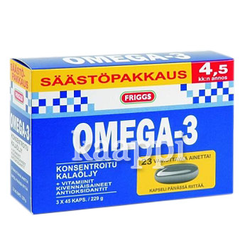 Omega-3 Friggs 3 x 45капсул