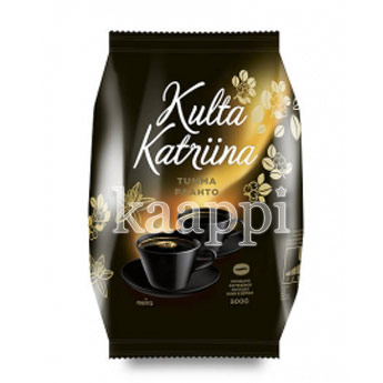 Кофе в зернах Kulta Katriina tumma paahto 500г