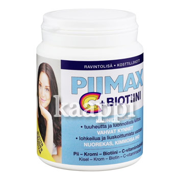 Витамины с биотином и кремнием PIImax C + Biotini 300табл