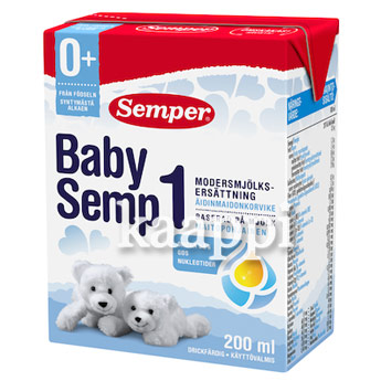 Детская молочная смесь Semper BabySemp 1 (жидкая) 200г