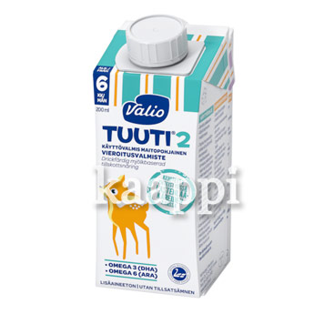 Детская готовая молочная смесь Valio Tuuti 2 (жидкая) 200мл