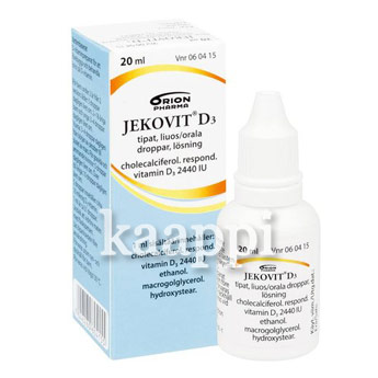 Витамин Д3 JEKOVIT D3, 20мл