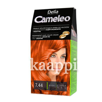 Краска для волос Delia Cameleo Hiusvari 7,44 Kuparin Pun