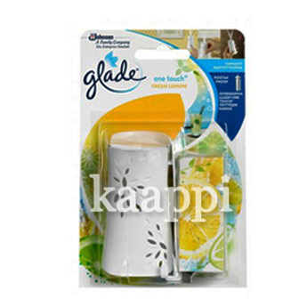 Освежитель воздуха+держатель мини Glade One Touch fresh lemon (лимон) 10мл