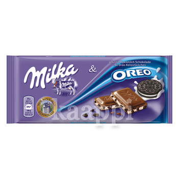 Молочный шоколад c печеньем Milka OREO 100гр