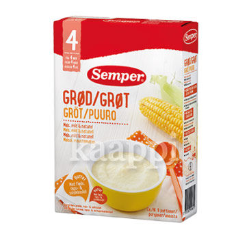 Детская кукурузная каша Semper Grod/grot (с 4 месяцев) 250гр