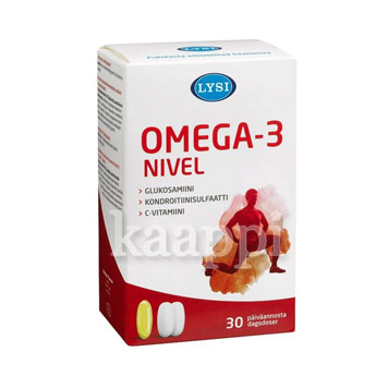Омега-3 для суставов Lisi Omega-3 Nivel 30капсул+60таблеток 108гр