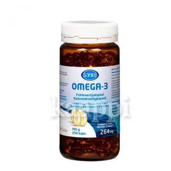 Омега-3 Lisi Omega-3 250капсул 105гр