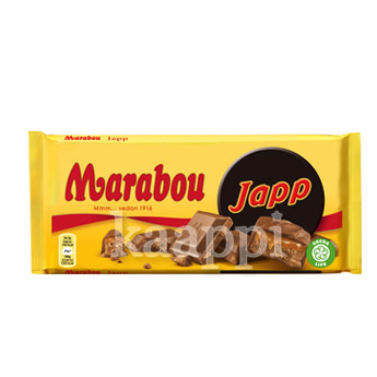Молочный шоколад Marabou Japp 185гр