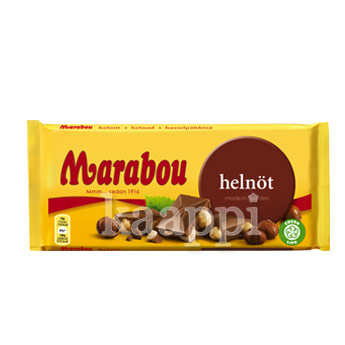Молочный шоколад Marabou helnot 200гр
