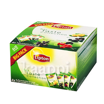 Черный чай Lipton Taste Collection musta tee valikoimapakkaus 40пак.