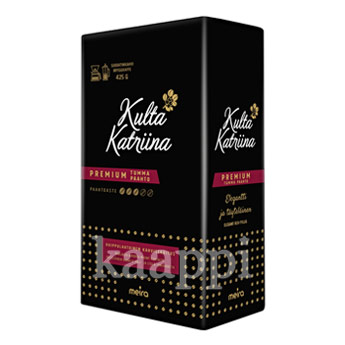 Кофе молотый Kulta Katriina Premium tumma paahto 425г