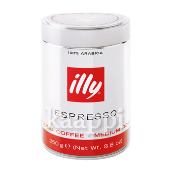 Кофе молотый Illy espresso medium roast 250г