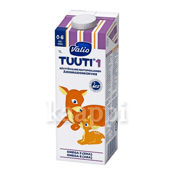 Готовая молочная смесь Valio Tuuti 1 (с 0 до 6 месяцев) 1л