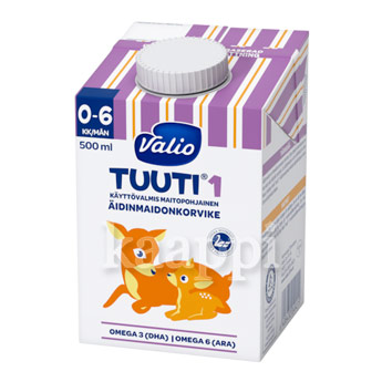 Готовая молочная смесь Valio Tuuti 1 (с 0 до 6 месяцев) 500мл