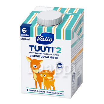Готовая молочная смесь Valio Tuuti 2 (с 6 до 12 месяцев) 500мл