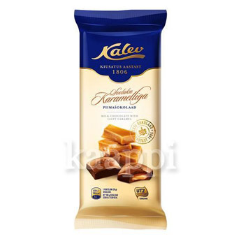 Шоколад с карамелью Kalev Karamelliga 100гр