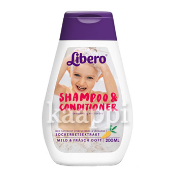 Шампунь и кондиционер Libero Shampoo&Conditioner 200мл