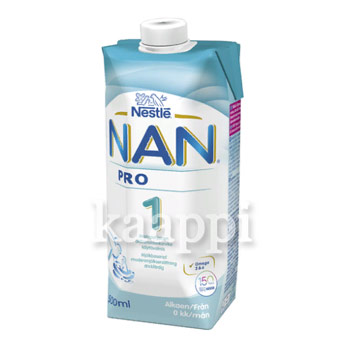 Детская готовая молочная смесь Nestle NAN PRO 1, 500мл