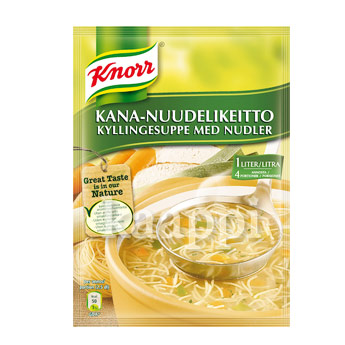Куриный суп Knorr Kana-nuudelikeitto keittoainekset с лапшой 61гр