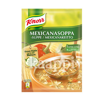 Мексиканский суп Knorr Mexicanakeitto keittoainekset 64гр