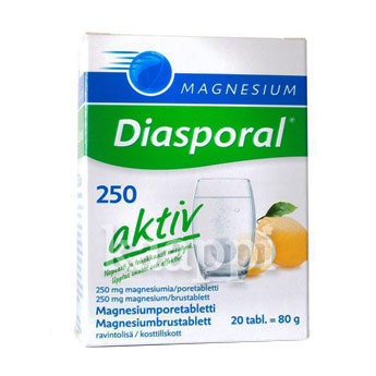 Витамины Harmonia Life Magnesium Diasporal Aktiv 250mg 20 таблеток 80г