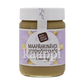 Арахисовая паста NUTS ABOUT NATURE Maapahkinavoi Crunchy 340г