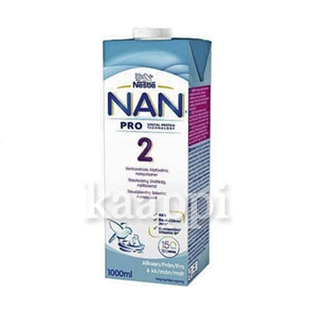 Готовая молочная смесь Nestle Nan Pro 2 (от 6 до 12 мес.) 1л