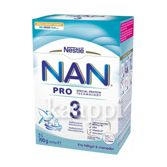 Сухая молочная смесь Neste NAN PRO 3 (с 12 мес.) 700г