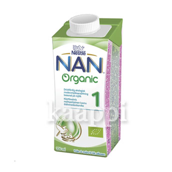 Готовая молочная смесь Nestle Nan Organic - 1 (с 0 до 6 месяцев) 200мл
