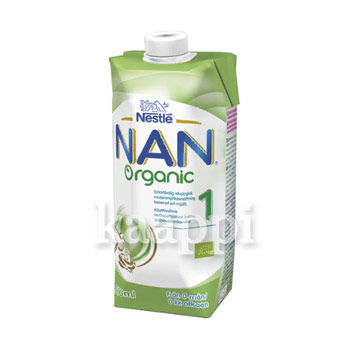 Готовая молочная смесь Nestle Nan Organic - 1 (с 0 до 6 месяцев) 500мл