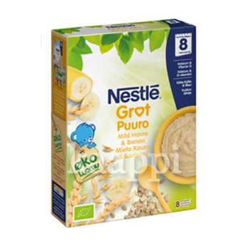 Овсяная каша Nestle Grot Puuro банан (от 8 месяцев) 240г